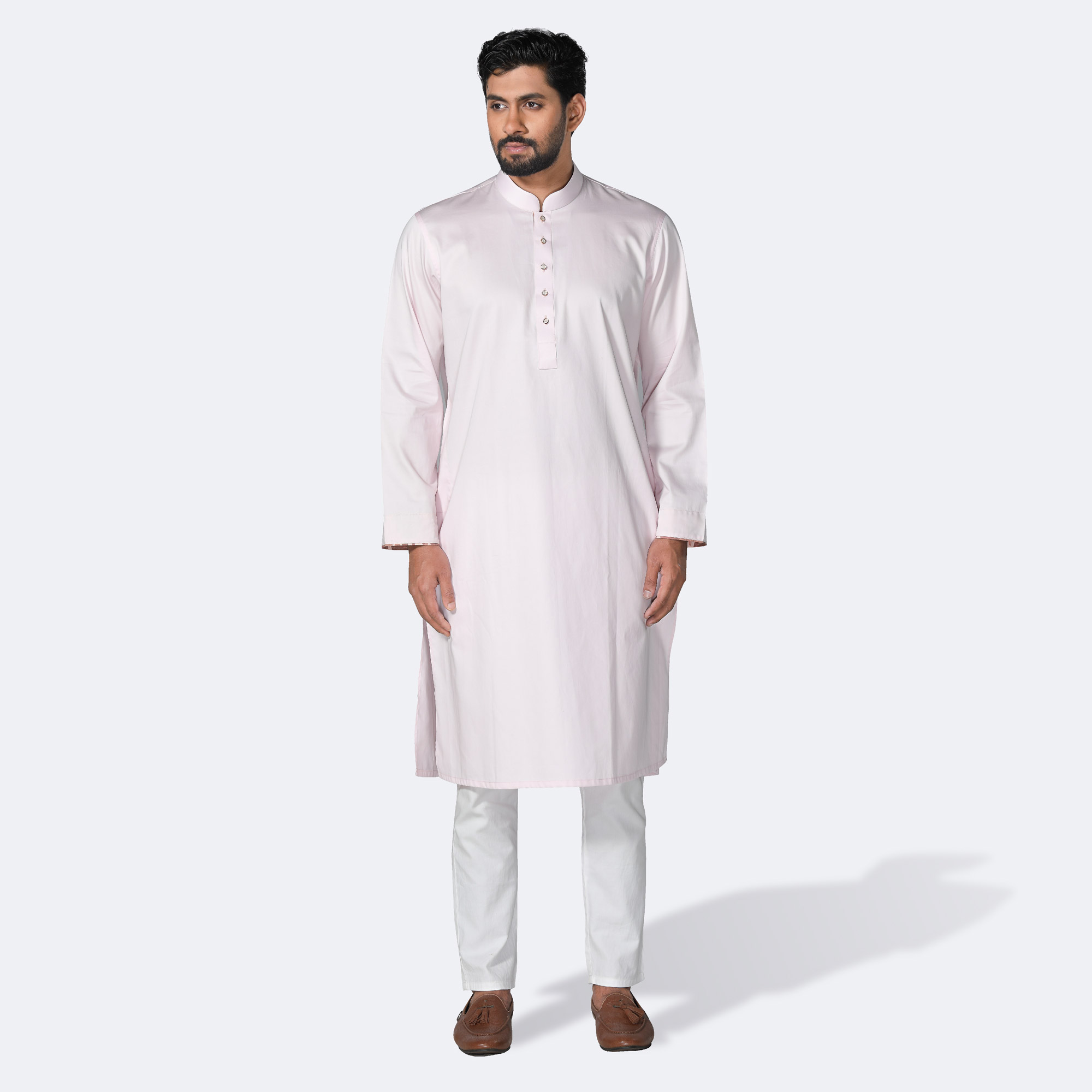 Men’s Light Pink Classic Panjabi